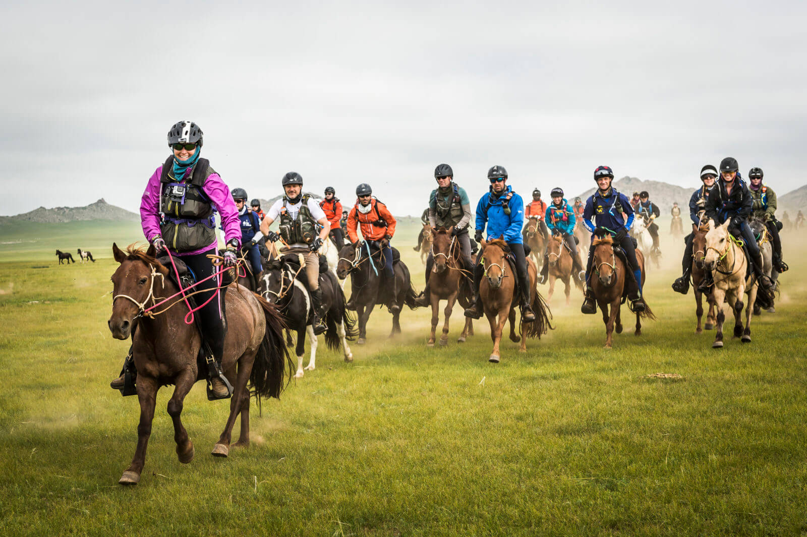 mongolian horse race